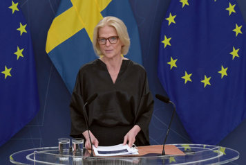 Minister for Finance Elisabeth Svantesson.