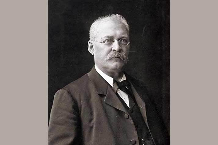 Portrait of Christian Lundeberg.