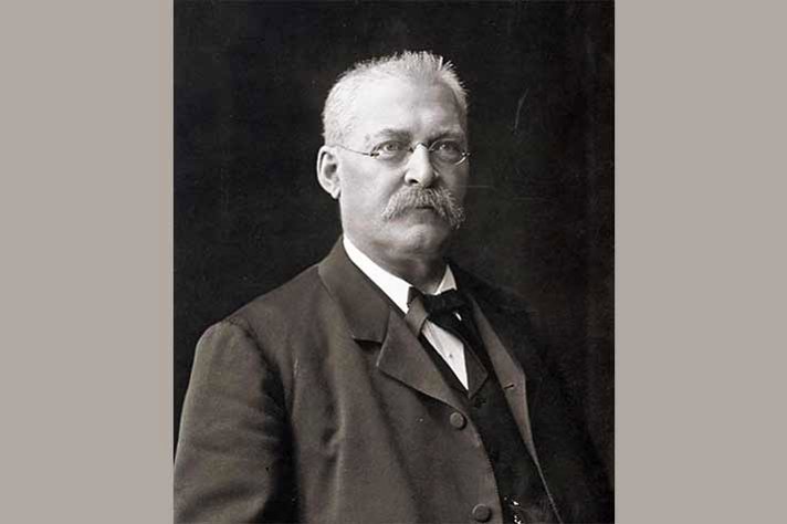 Portrait of Christian Lundeberg.