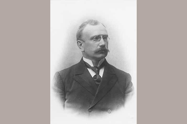 Portrait of Hjalmar Hammarskjöld.