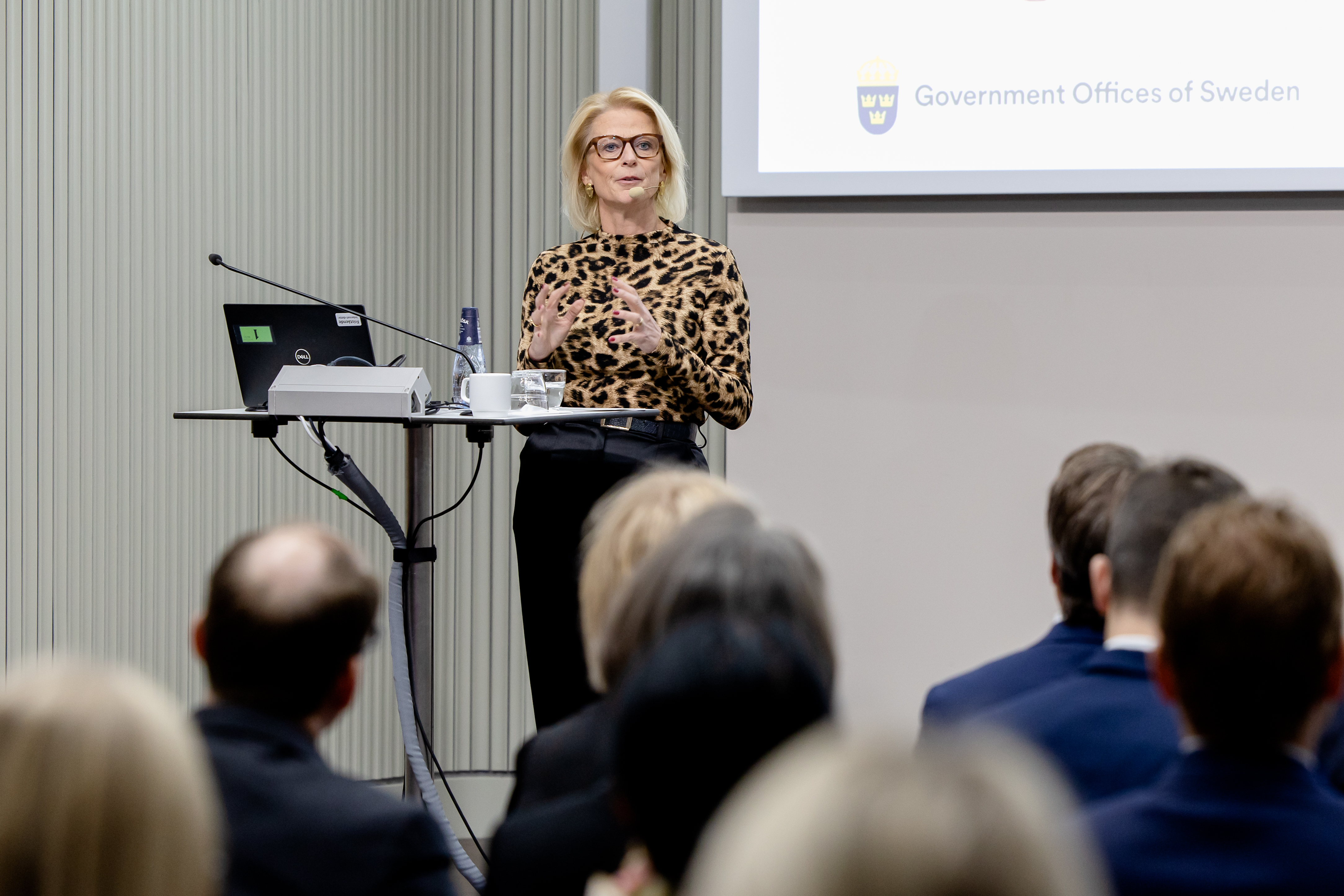 Minister for Finance Elisabeth Svantesson.