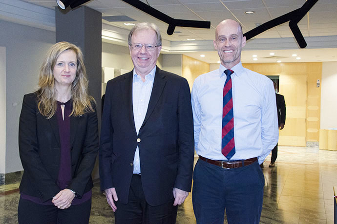 Åsa Webber, Lars Danielsson and Mikael Lindvall