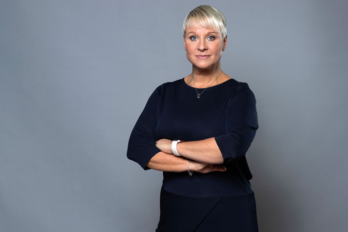 Anna Tenje, Minister for Older People and Social Security